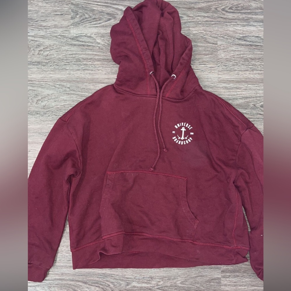 Large cropped hoodie Universe